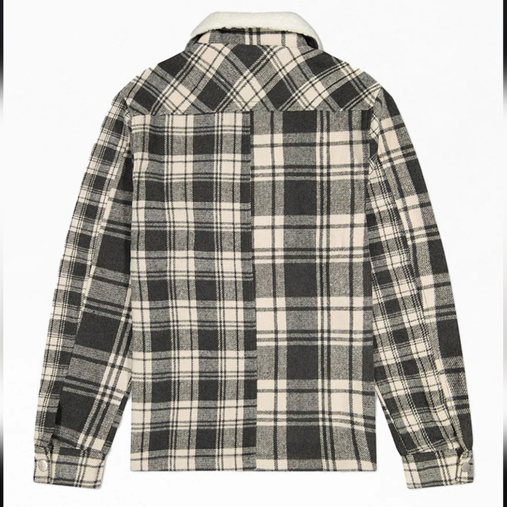 Wesc Unisex Liam Plaid Full-Zip Shirt Jacket Size Men's/Women's - XL/XXL NWT - Picture 11 of 11